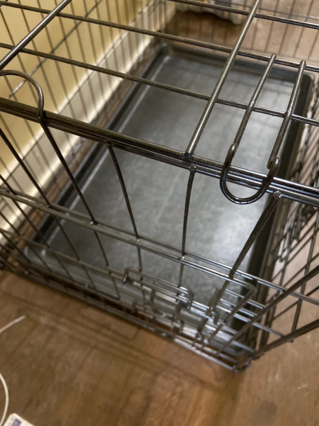Wire Dog Crate with Tray - photo 2