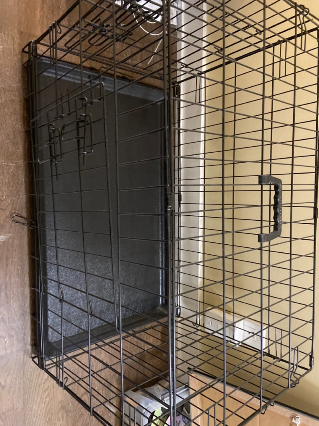Wire Dog Crate with Tray