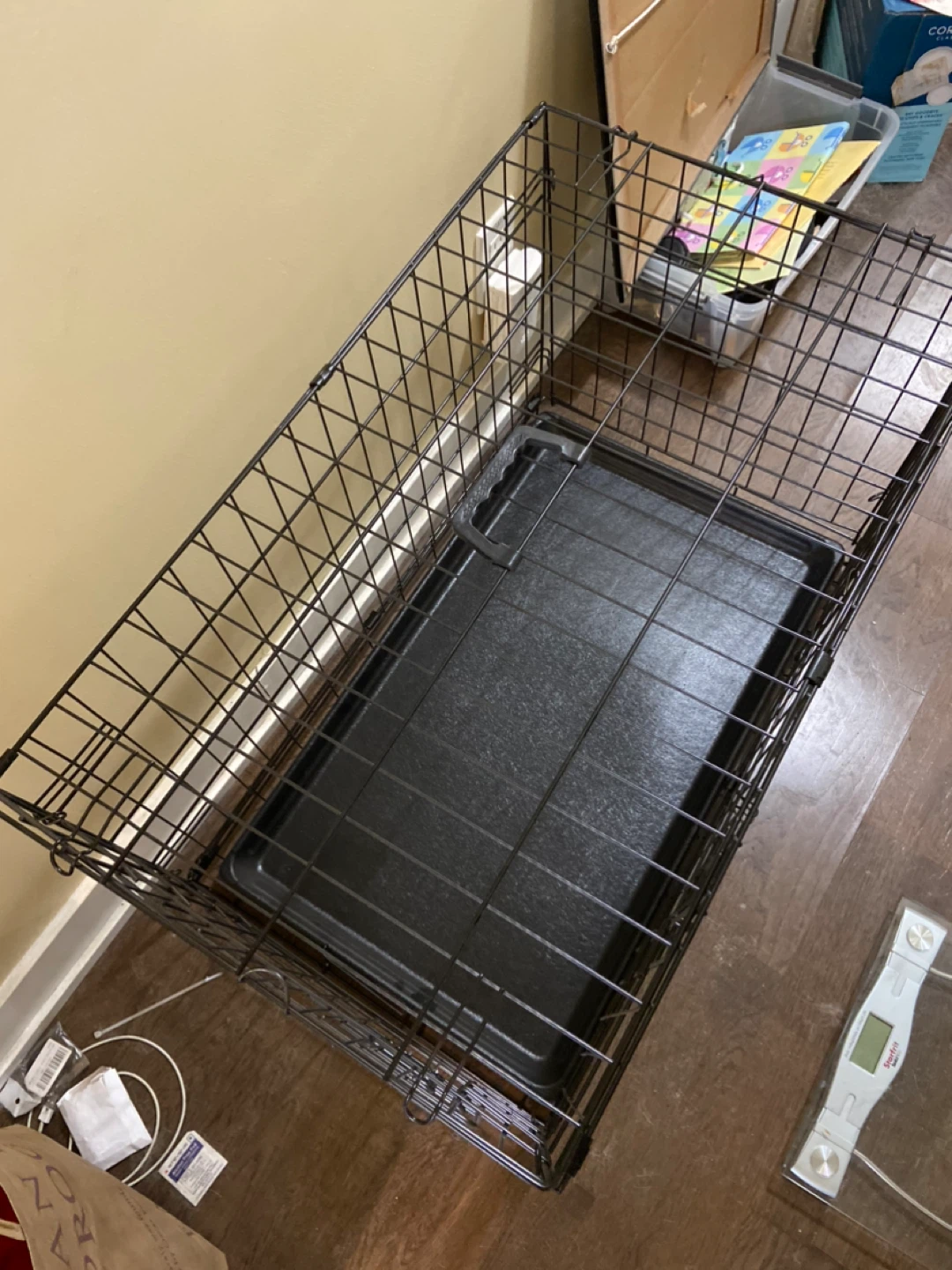 Wire Dog Crate with Tray - photo 3