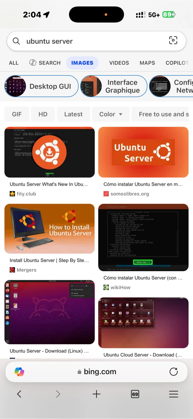 Ubuntu Server Operating System USB