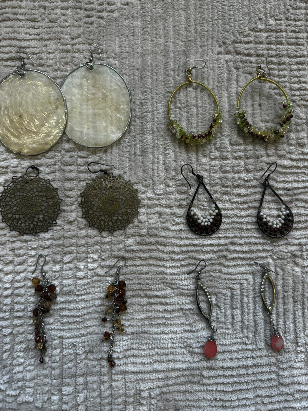 Assorted Earrings Lot - Multiple Styles