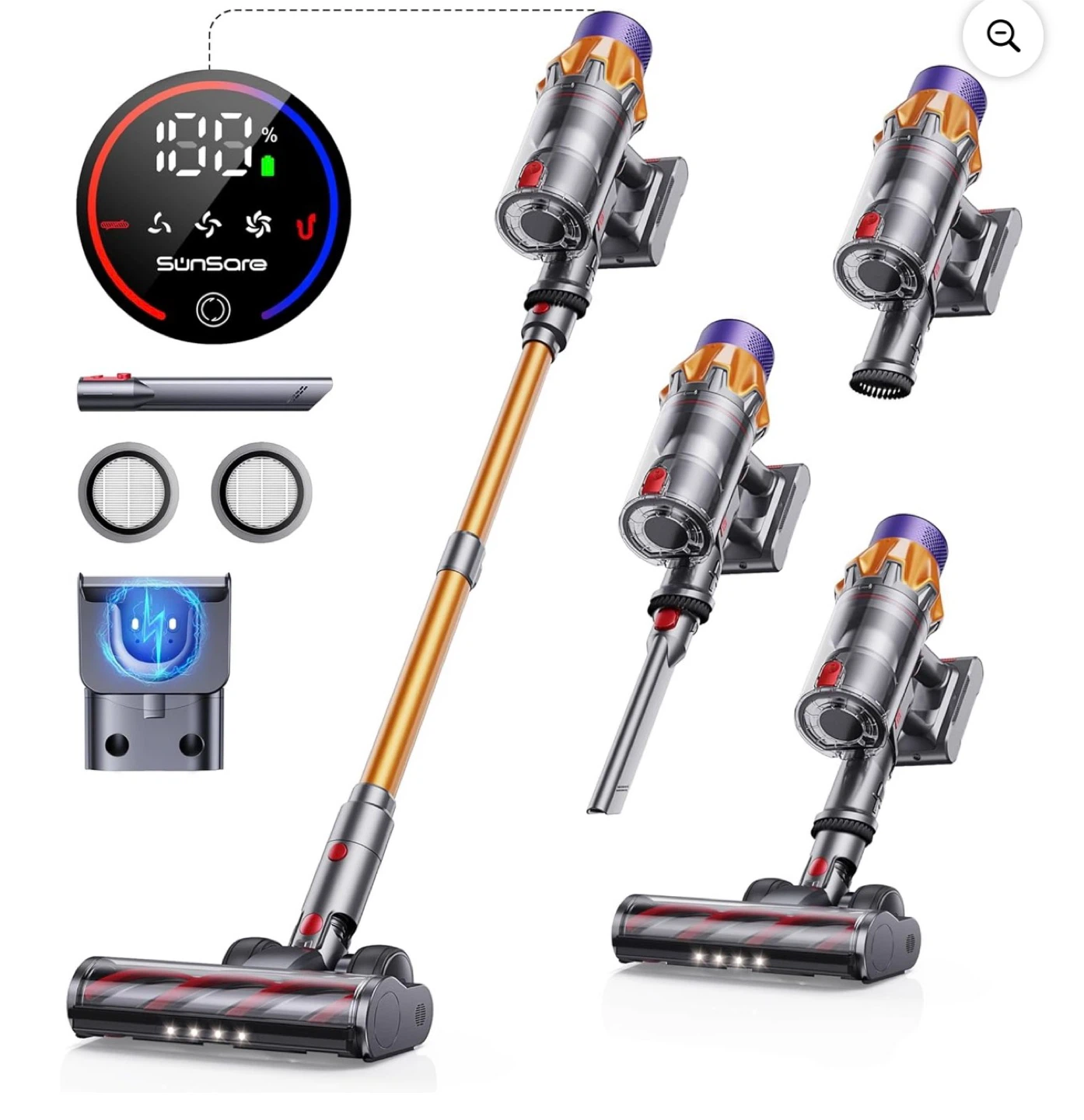 SunSore Cordless Vacuum Cleaner 550W