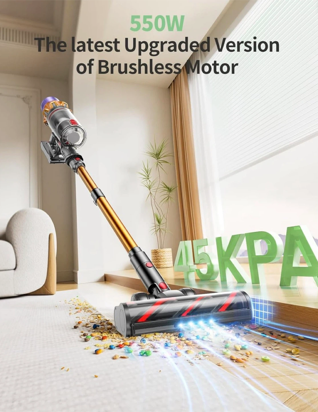 SunSore Cordless Vacuum Cleaner 550W - photo 2