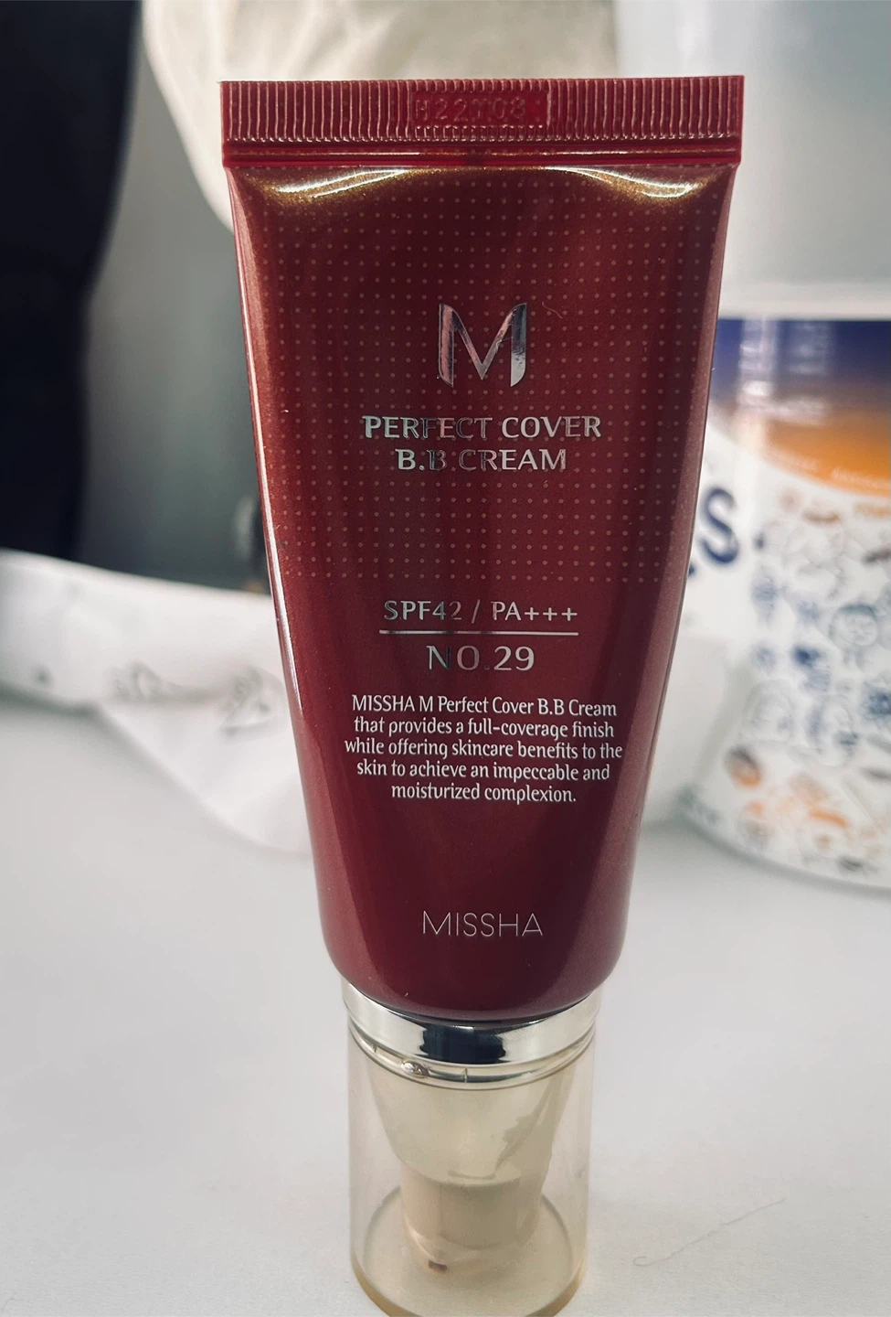 MISSHA M Perfect Cover BB Cream .No. 29 Caramel Beige 1.69 fl oz