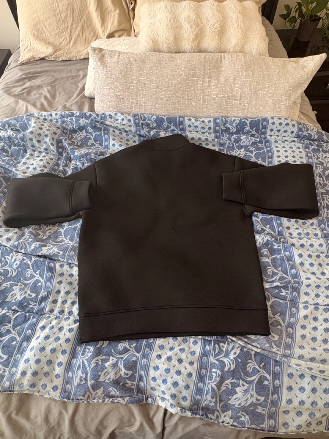 H&M Black Quarter Zip Sweatshirt - photo 3
