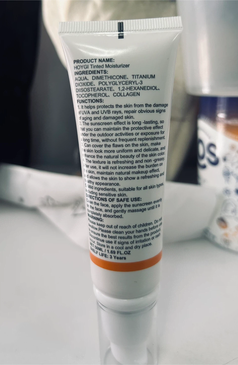 HOYGI Universal Tinted Moisturizer SPF 50+ PA+++ - photo 2