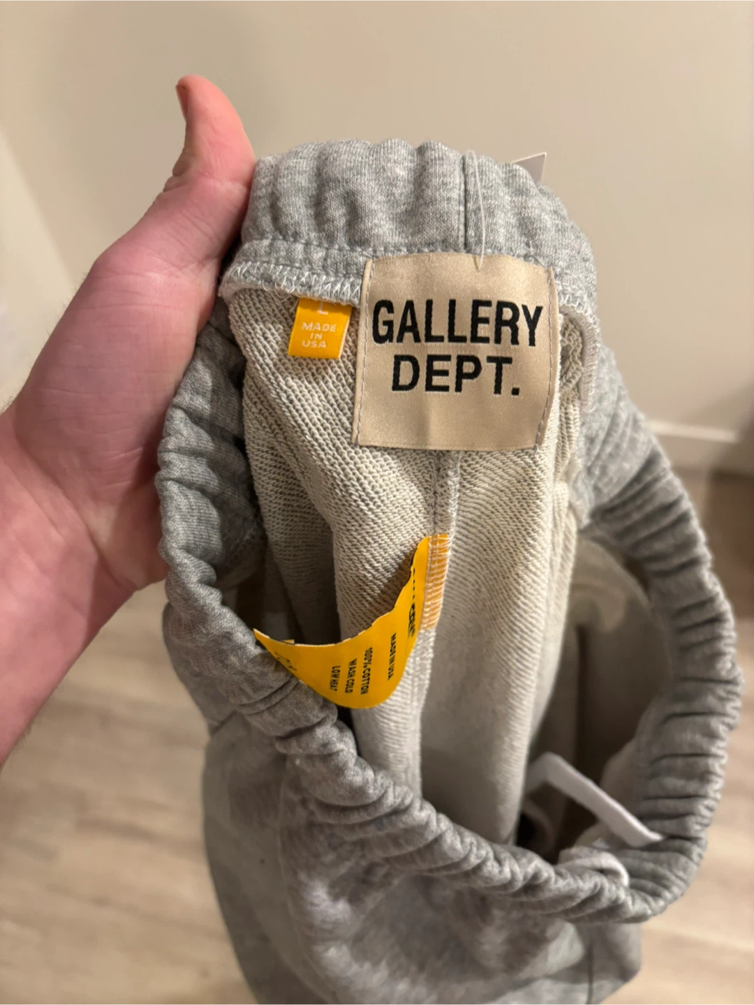 Gallery Dept. Grey Sweatpants Large - photo 3