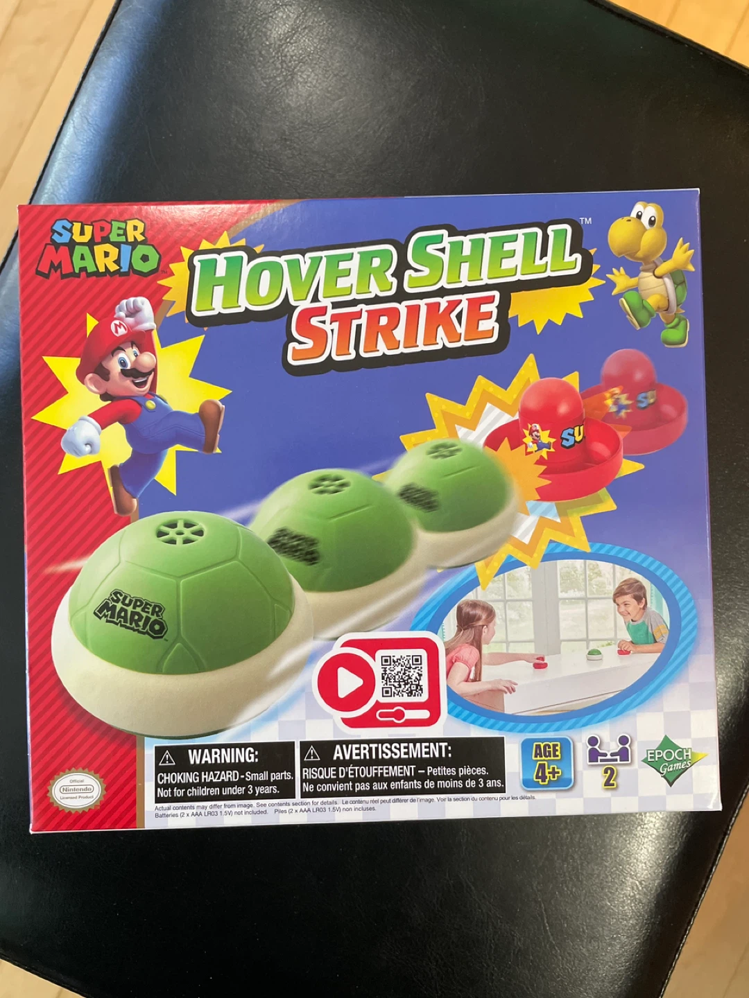 Super Mario Hover Shell Strike Game
