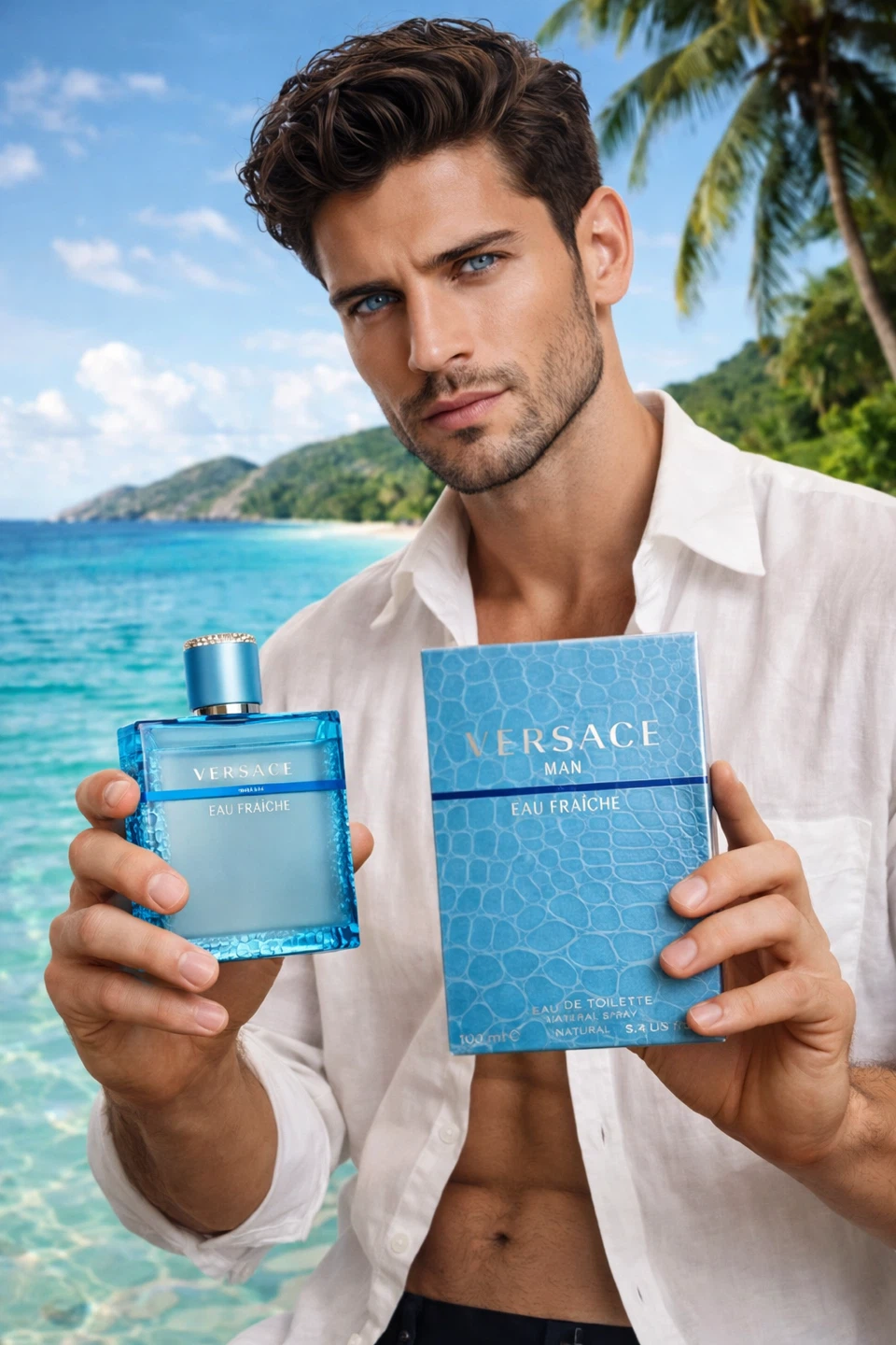 Versace Man Eau Fraiche Eau de Toilette Natural Spray 100ml