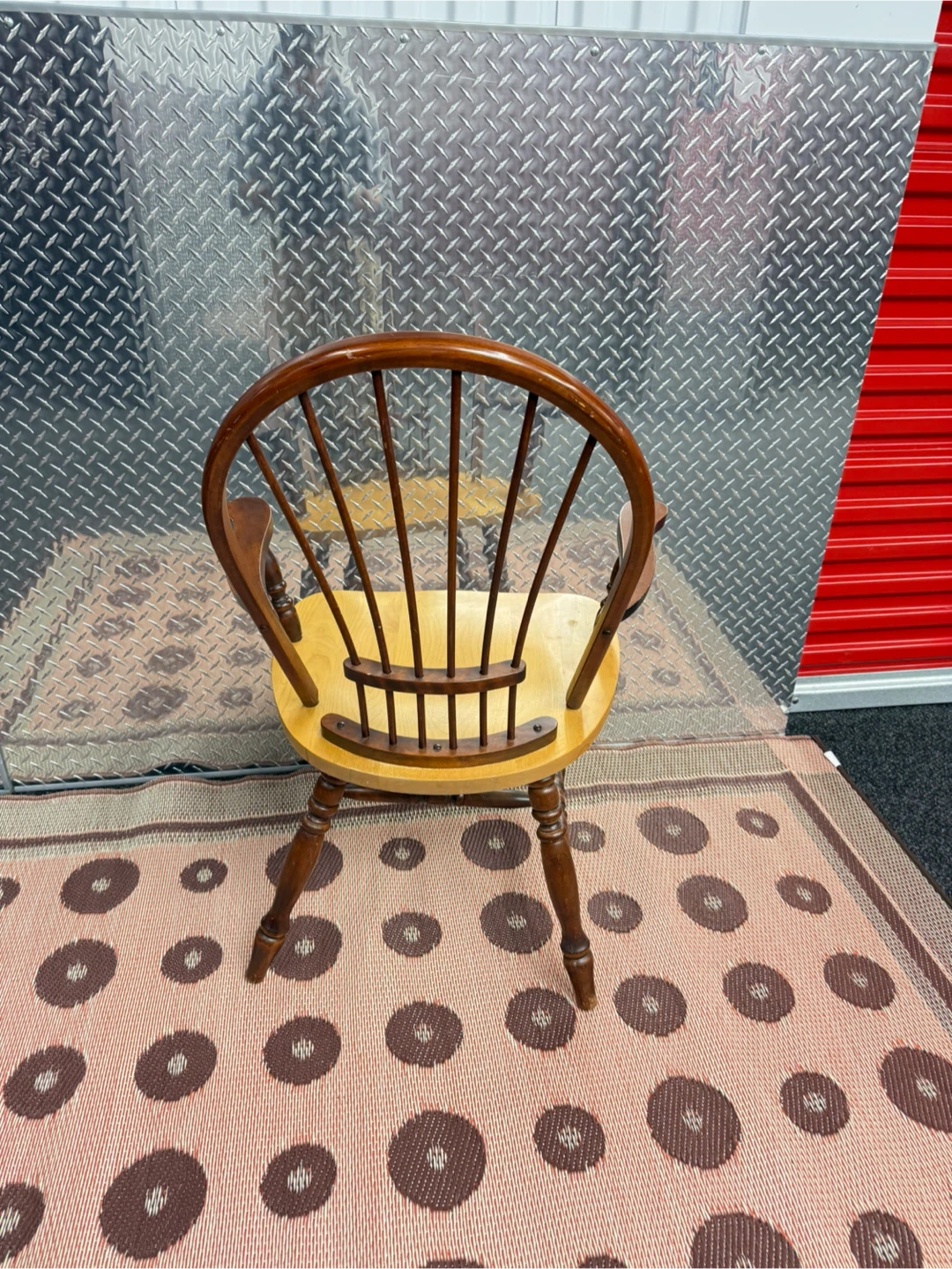 Wooden Windsor Style Armchair - photo 4