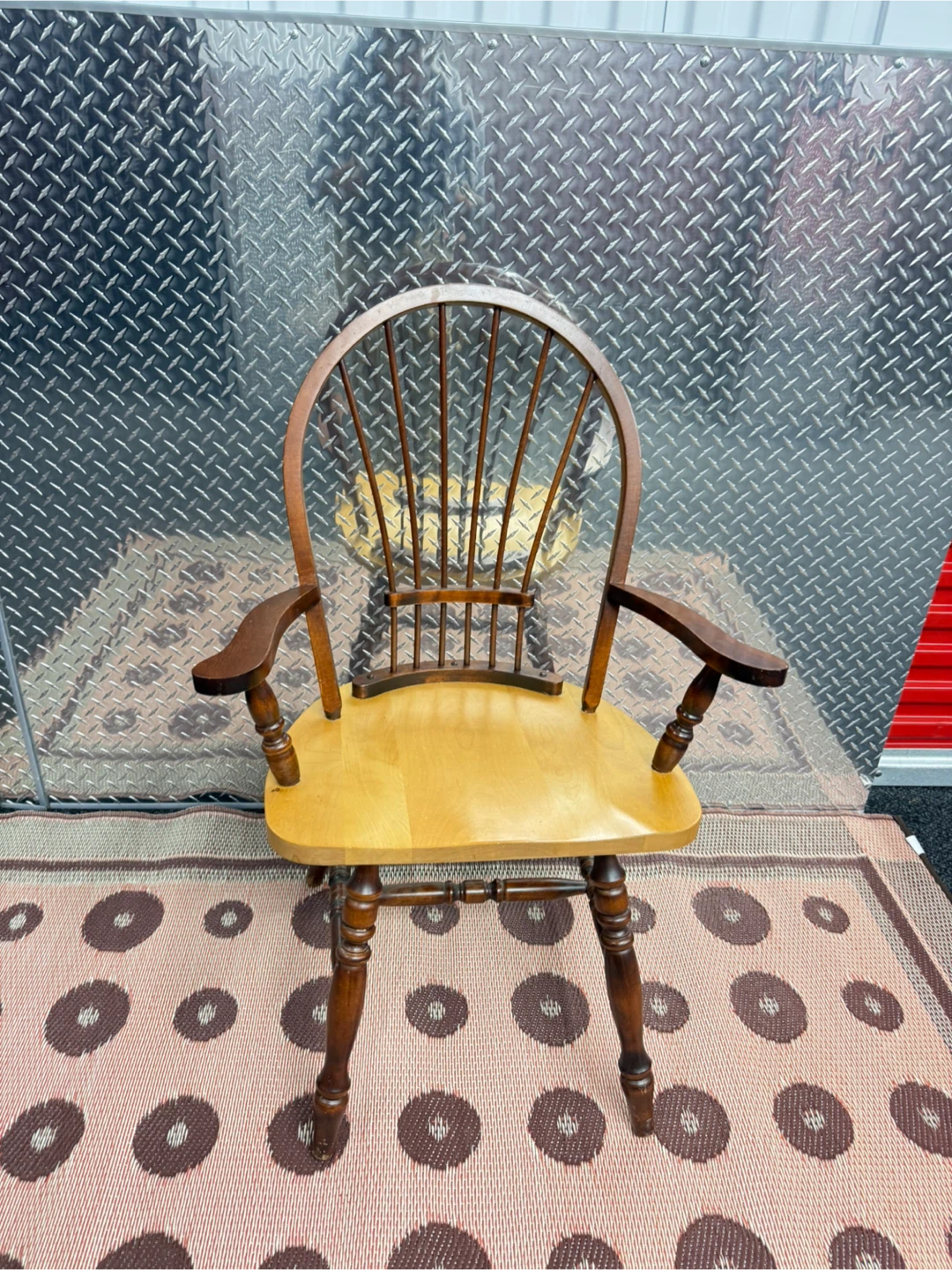 Wooden Windsor Style Armchair - photo 2