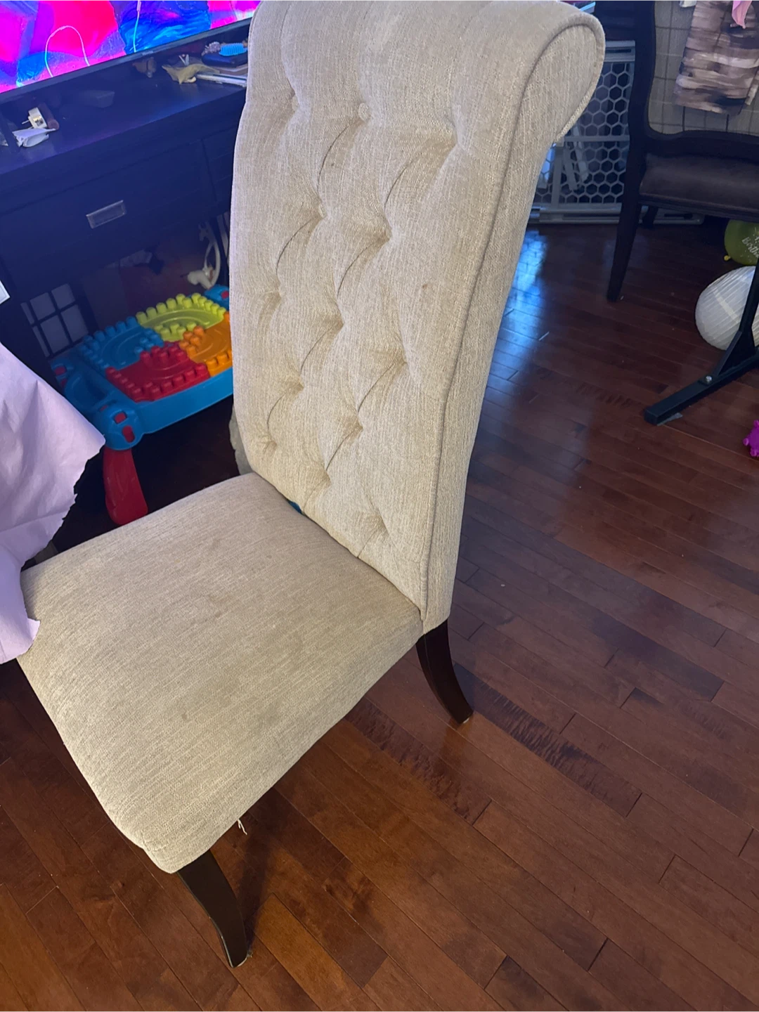 Tufted Upholstered Dining Chair