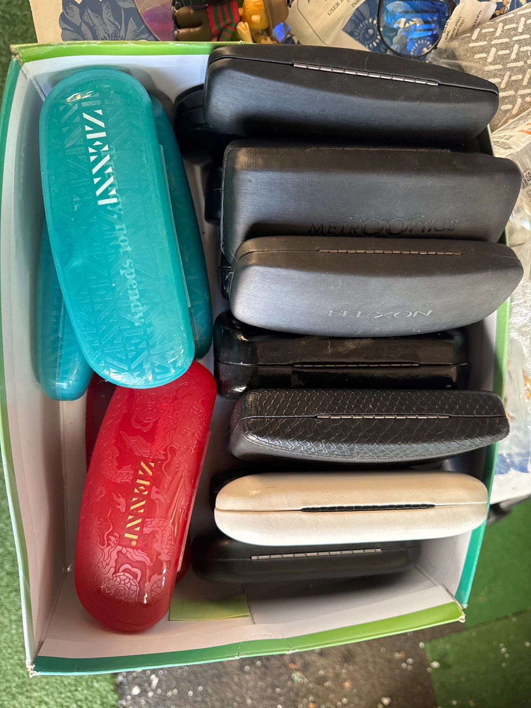 Assorted Eyeglass Cases