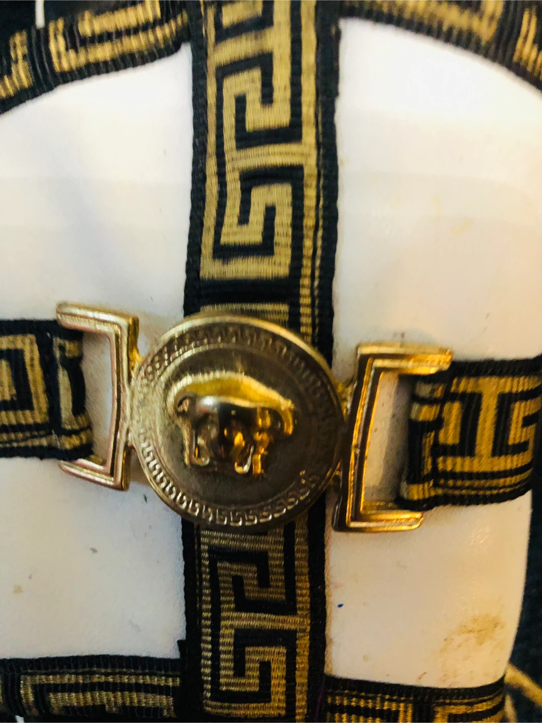 Versace Medusa Slides - White brand new Size 8 - photo 3