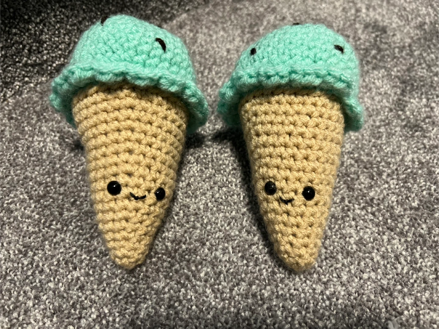 Crocheted Ice Cream Cone