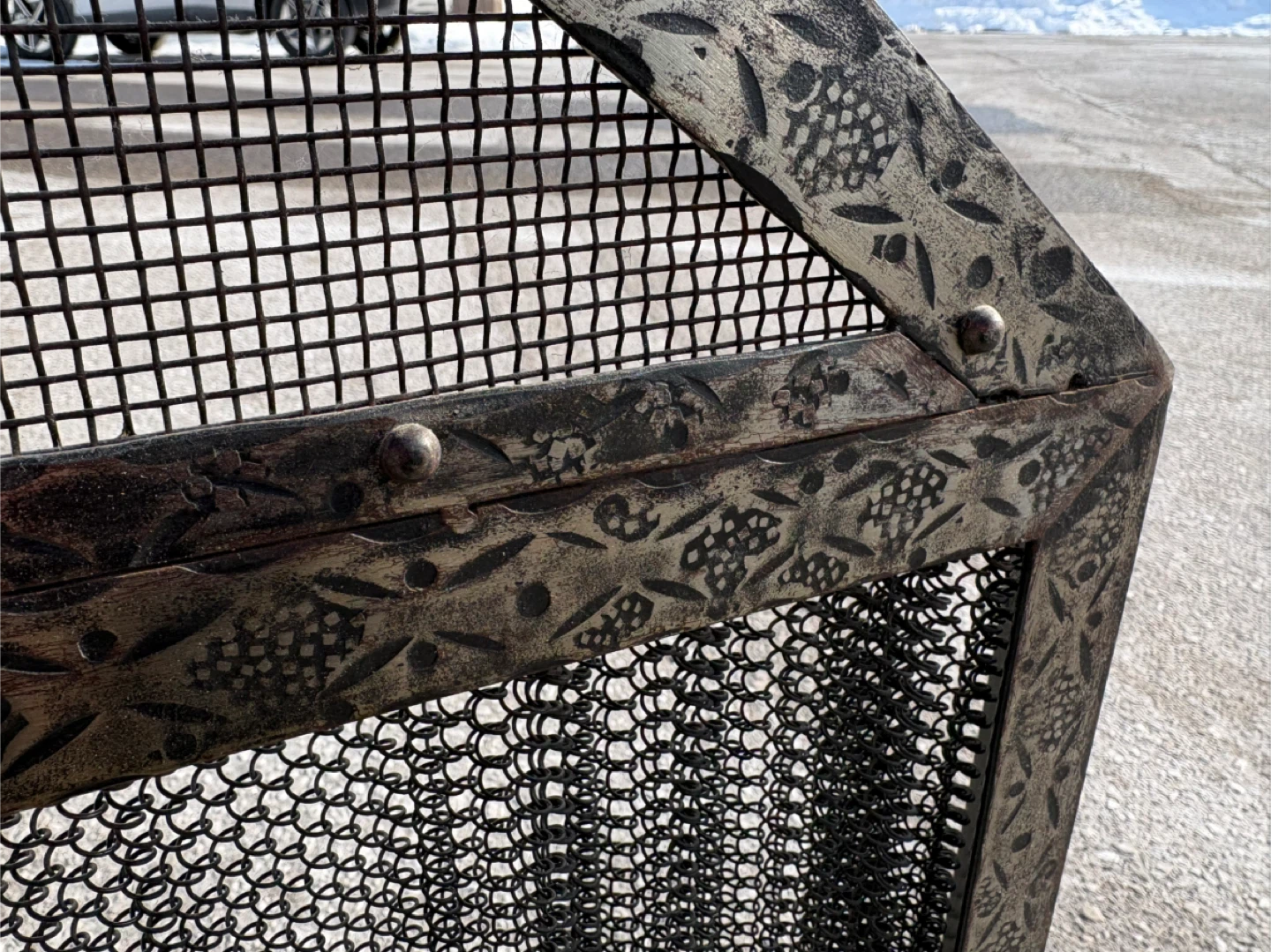 Metal Fireplace Screen - photo 4
