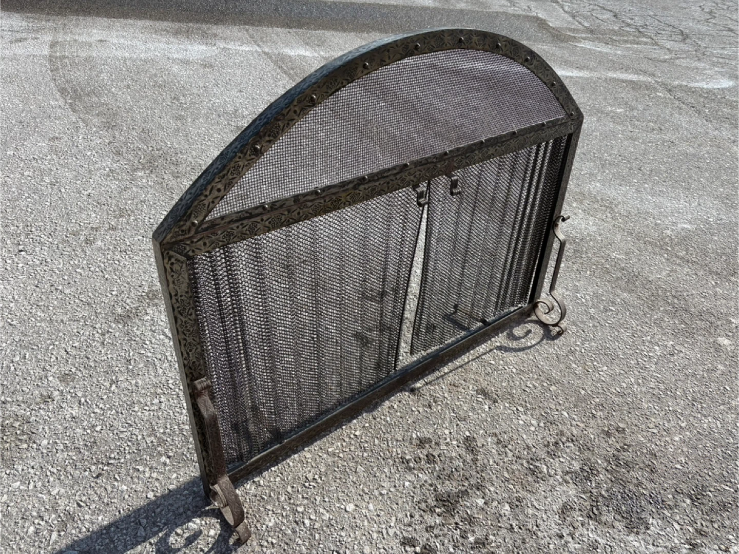 Metal Fireplace Screen