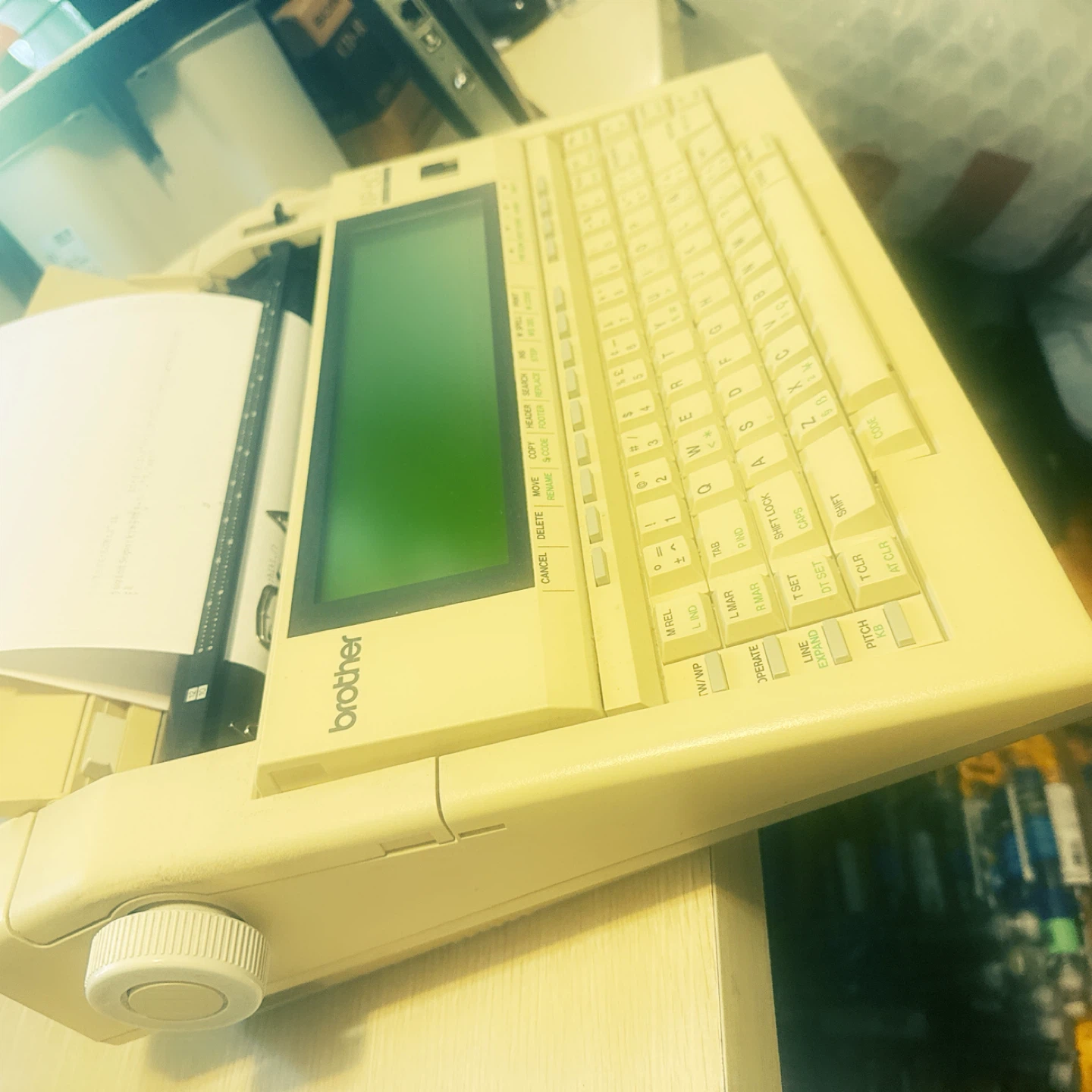 Brother WP-60 Electronic Typewriter - photo 2