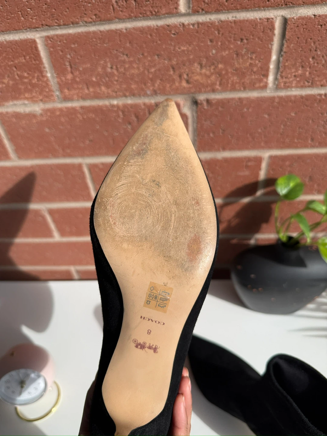 Coach Black Suede Sock Booties - photo 5
