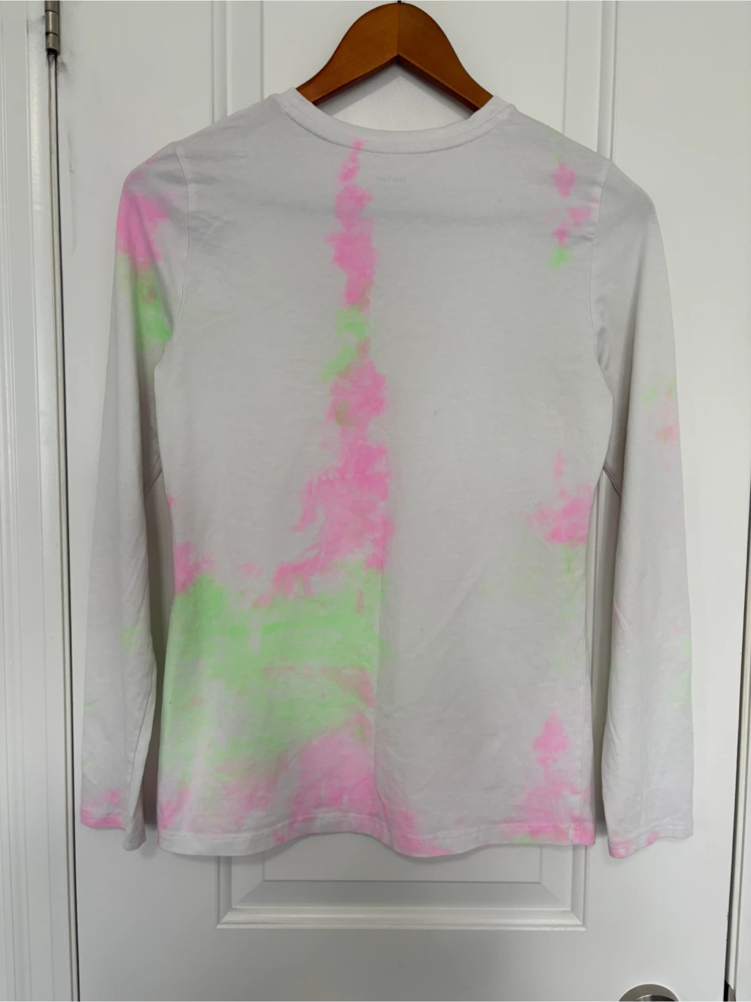 Tie Dye Long Sleeve Top, Sm - photo 4