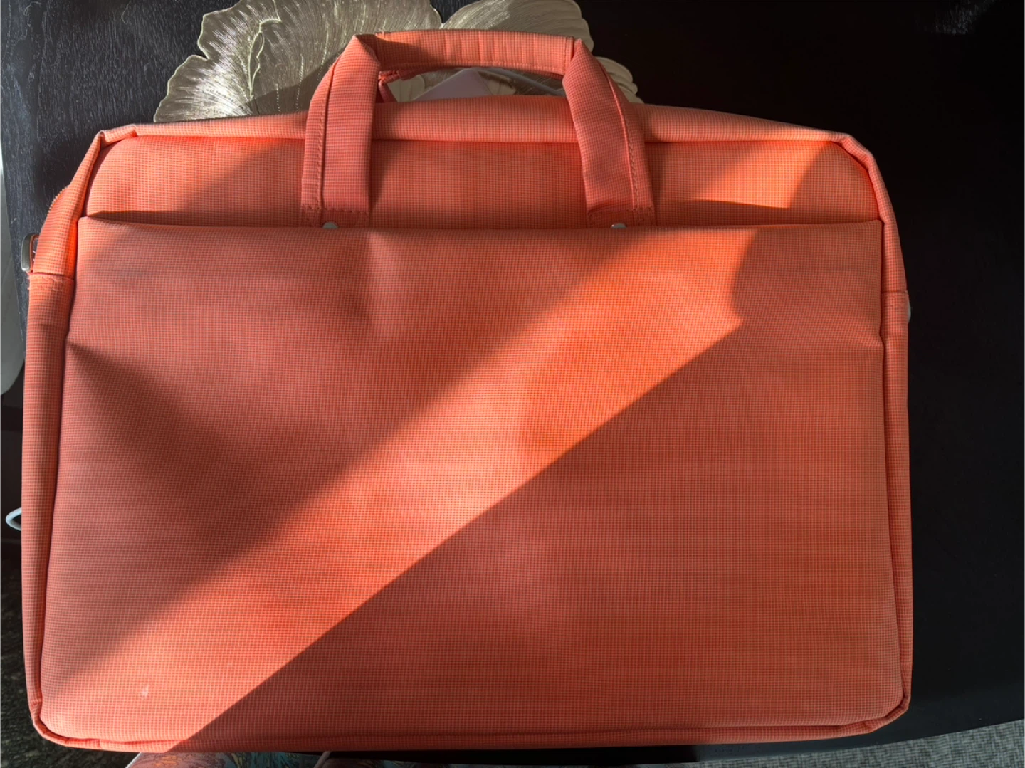 Orange Laptop Bag with Handles 43×31×8cm