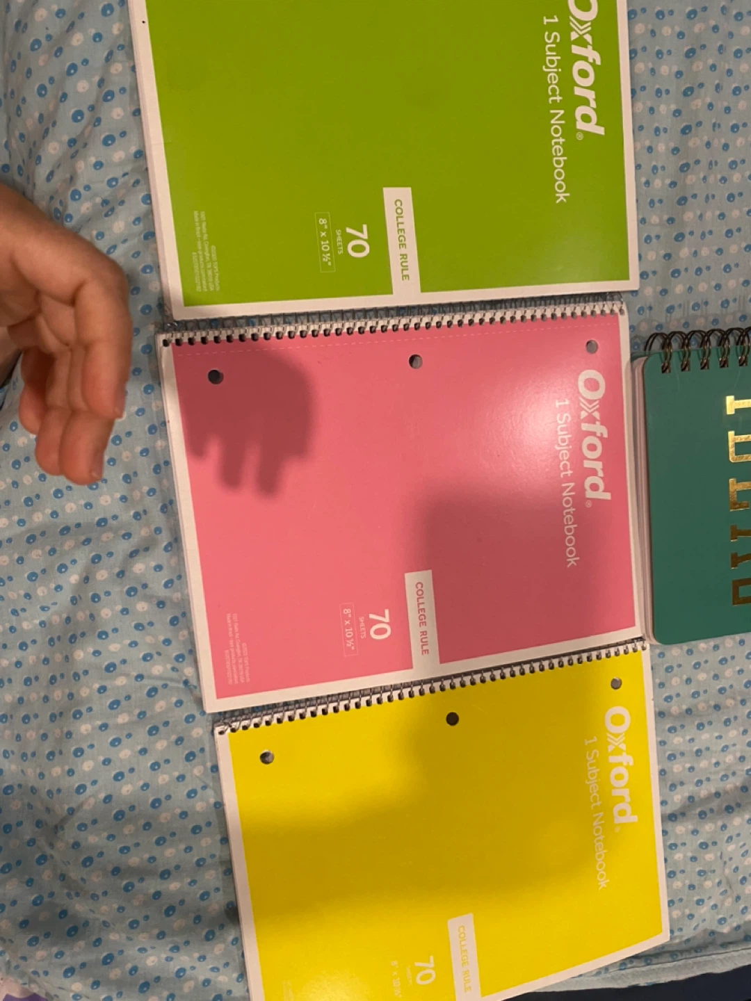 DONG-A Ball Point Pens & Oxford Notebooks Bundle
