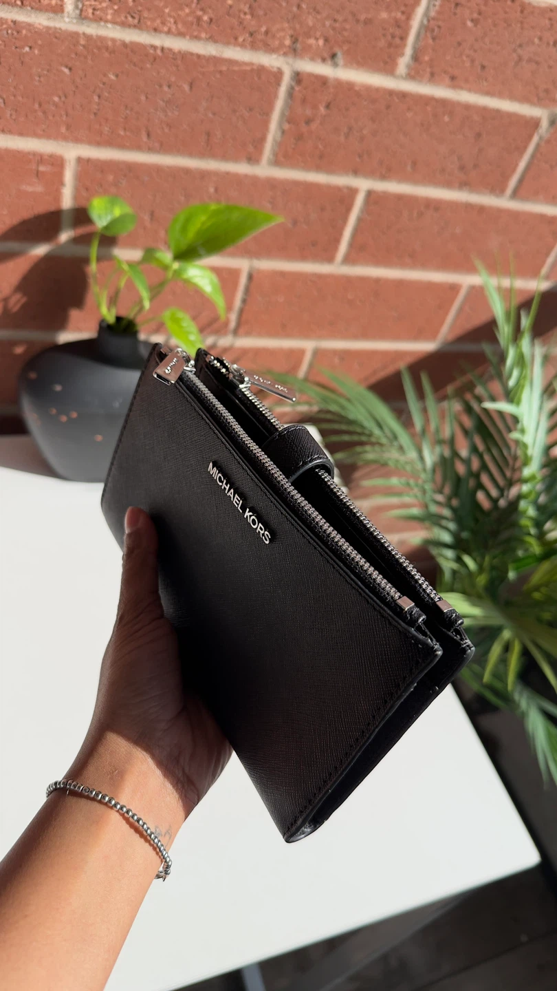 Michael Kors Black Saffiano Leather Wallet Clutch - photo 2