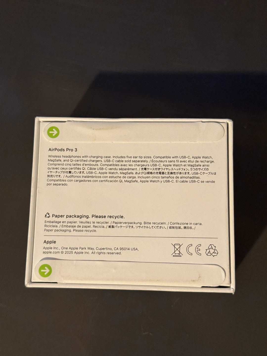 Apple AirPods Pro3 with Active noise cancellation. - photo 2