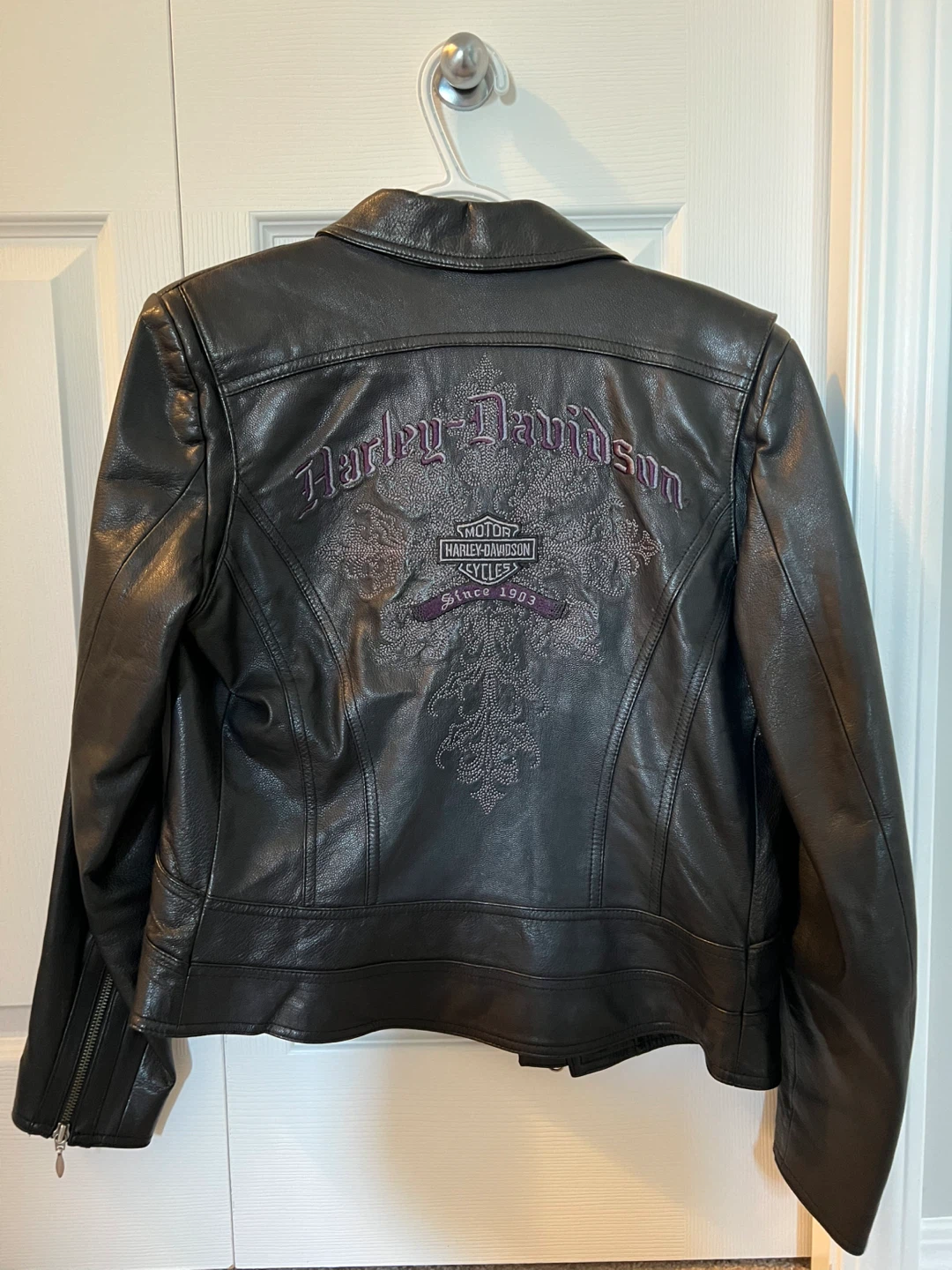 Harley-Davidson Women's Leather Jacket Size S - photo 2