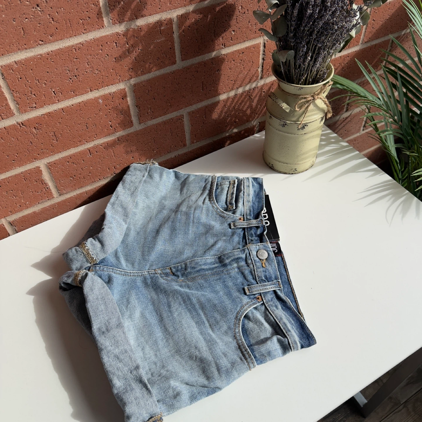 BDG Mom High Rise Denim Shorts - photo 2