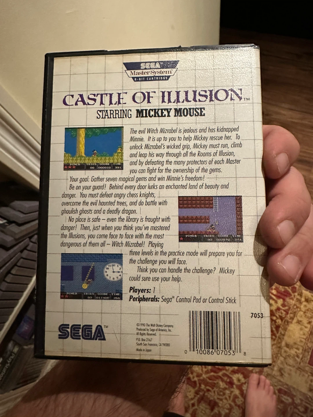 Castle of Illusion Starring Mickey Mouse - Sega Master System - photo 2