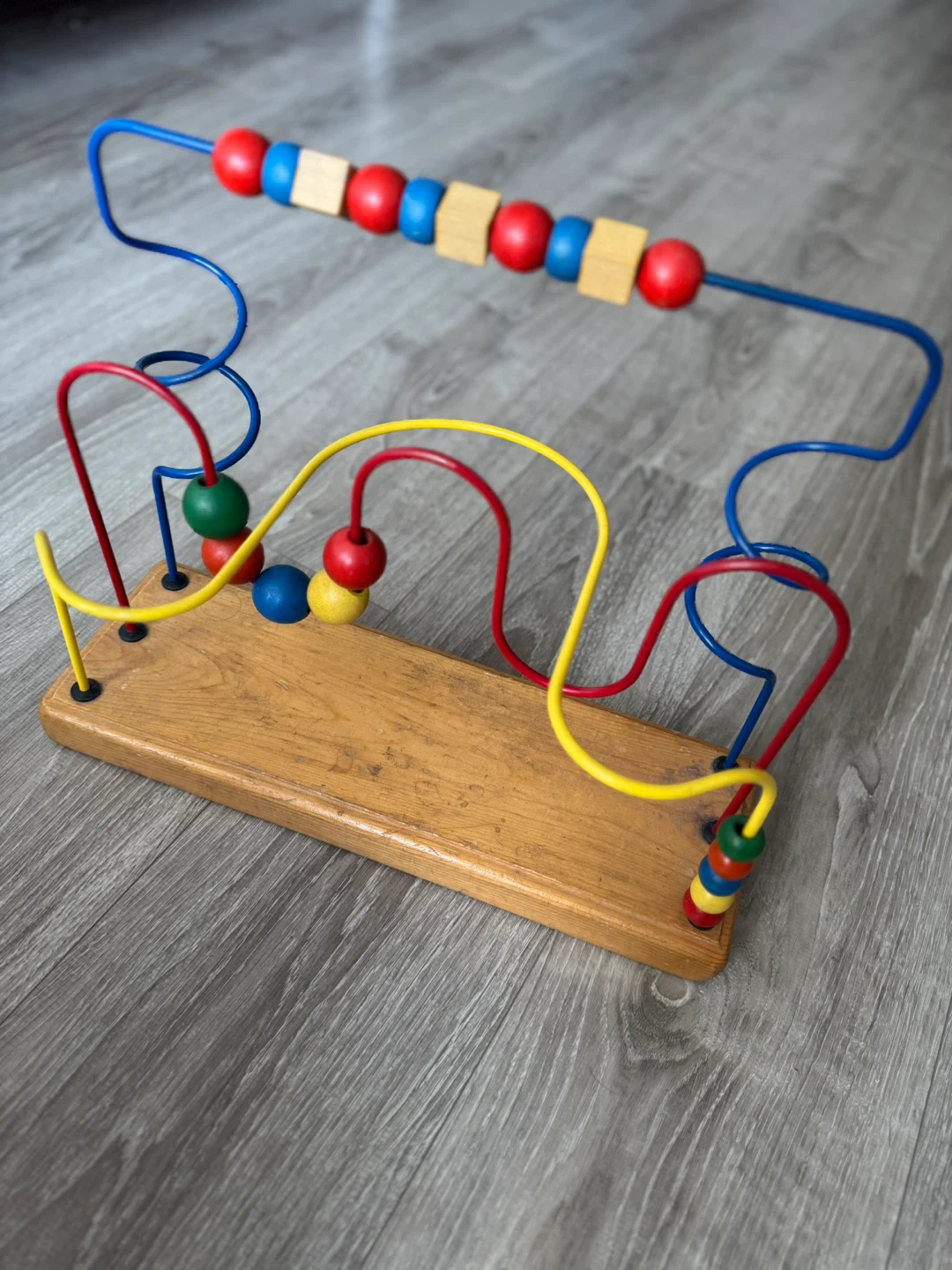 Wooden Bead Maze Toy