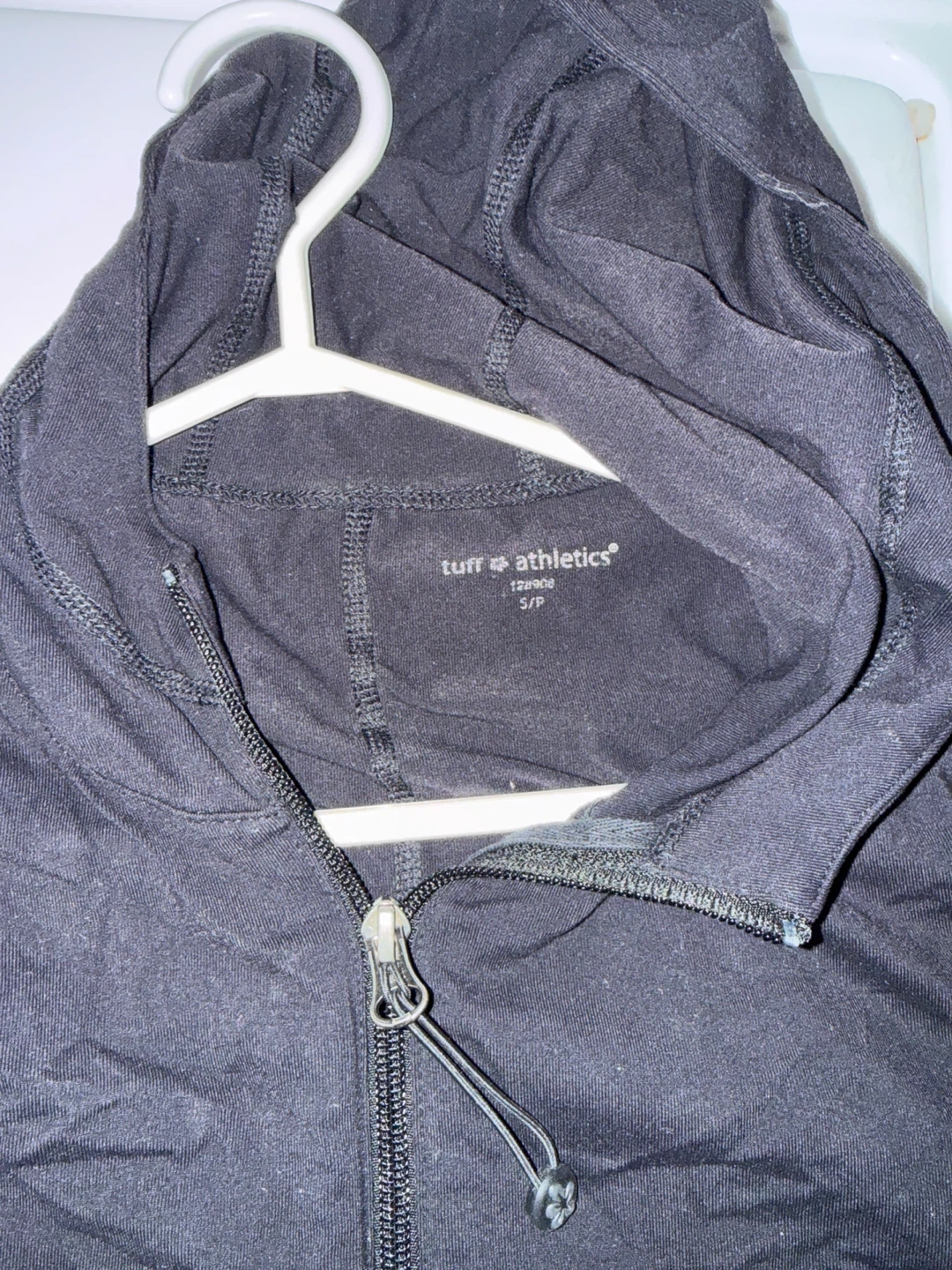 Tuff Athletics Black Zip-Up Hoodie - photo 3