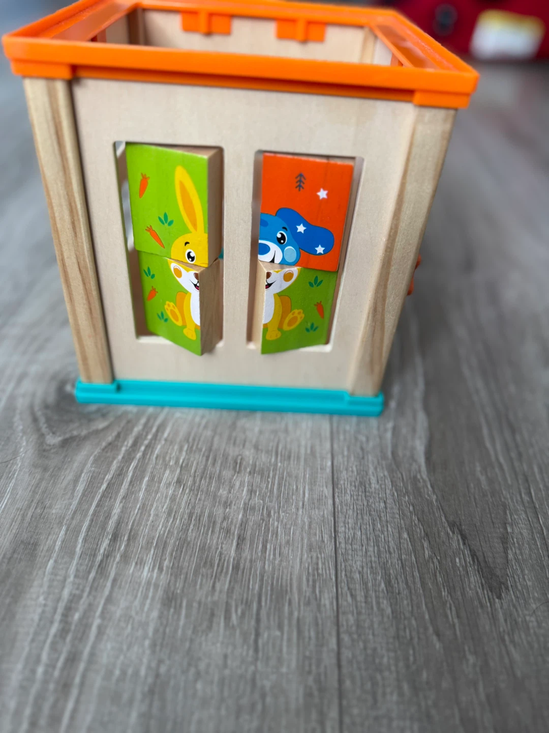 Wooden Activity Cube Toy - photo 2