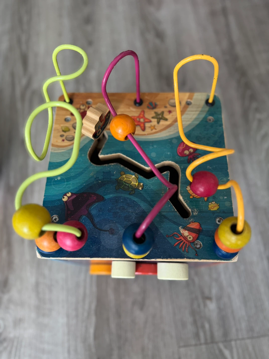 Wooden Activity Cube Toy - photo 3