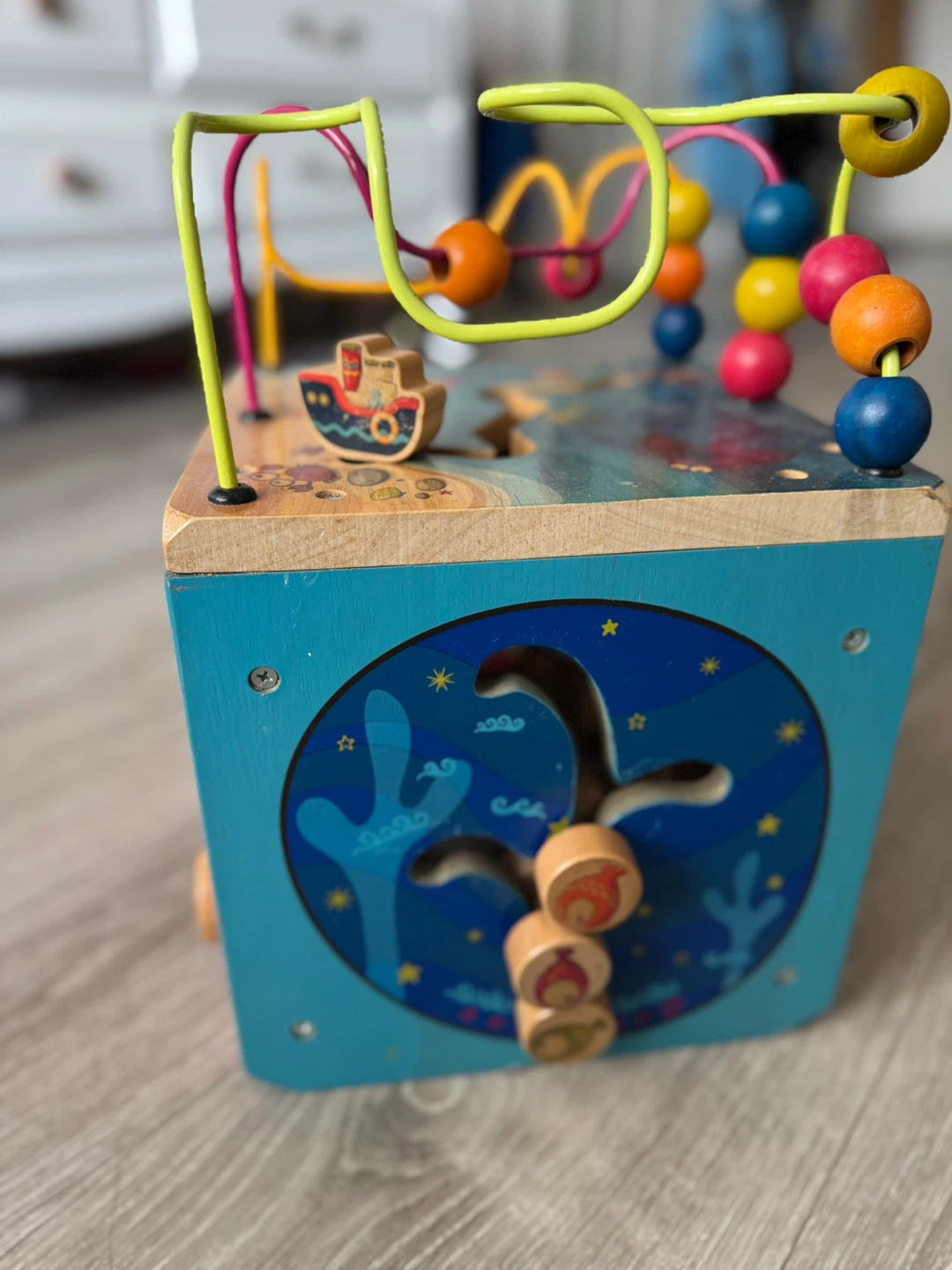 Wooden Activity Cube Toy - photo 4