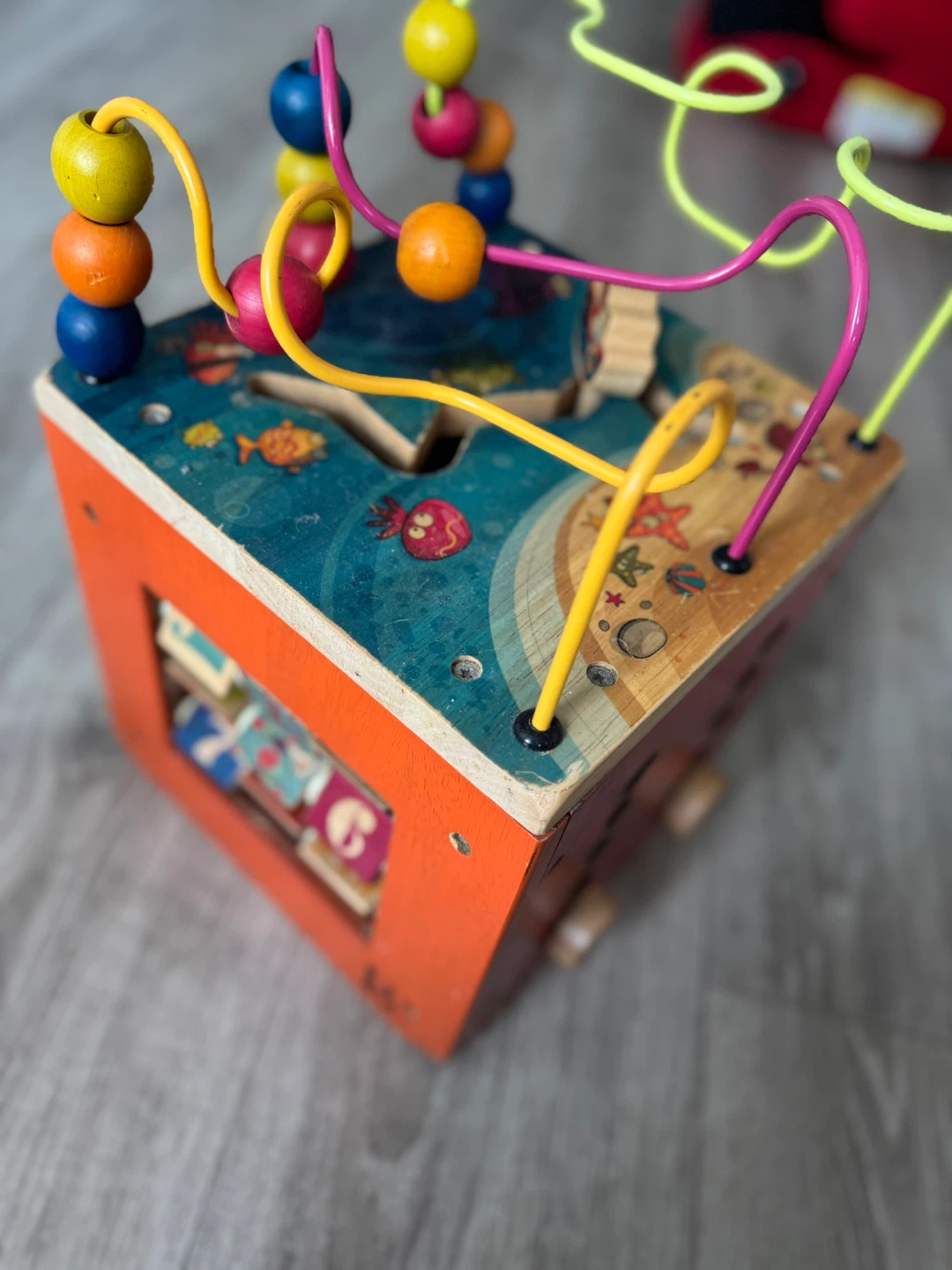 Wooden Activity Cube Toy - photo 5
