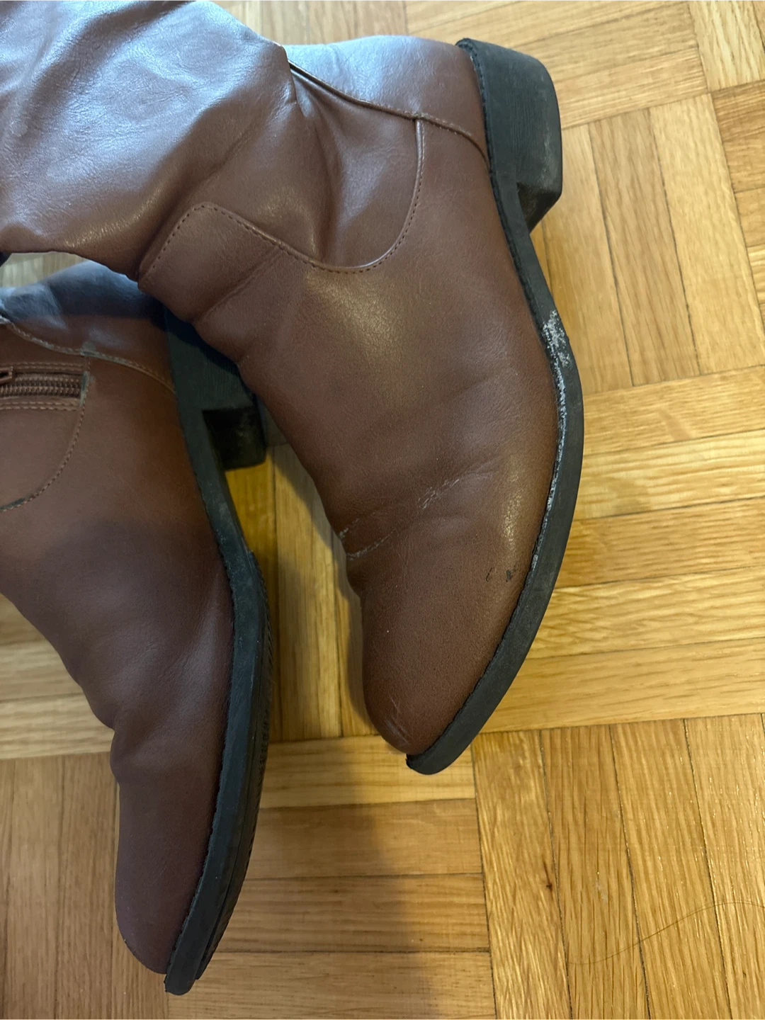 Brown Knee-High Boots - photo 5
