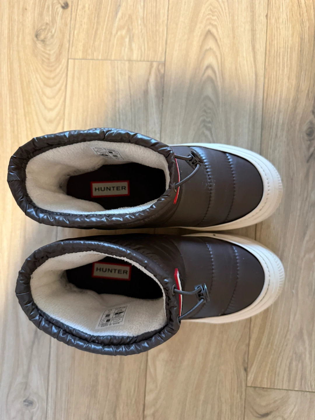 Waterproof Hunter Puffer Boots - Brown - photo 2