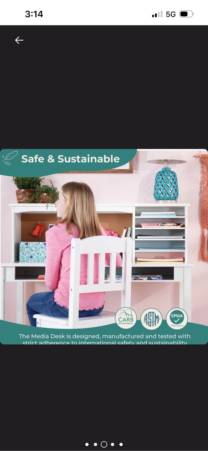 New New Children's desk and chair set - photo 4