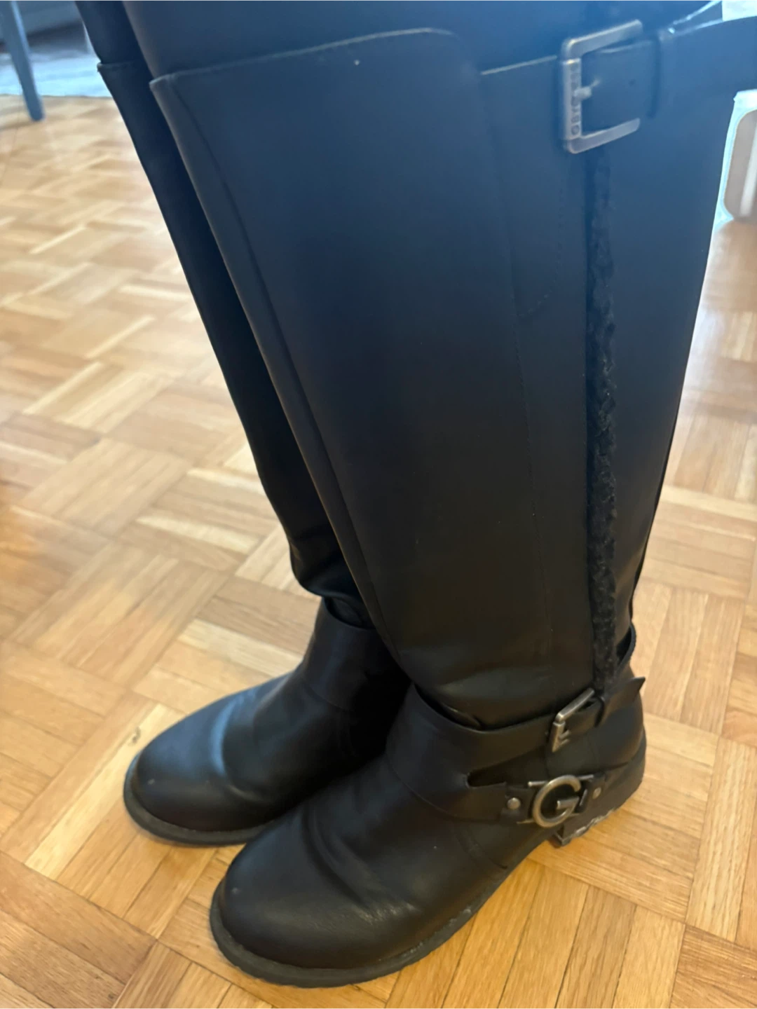 Guess Black Knee-High Boots - photo 2