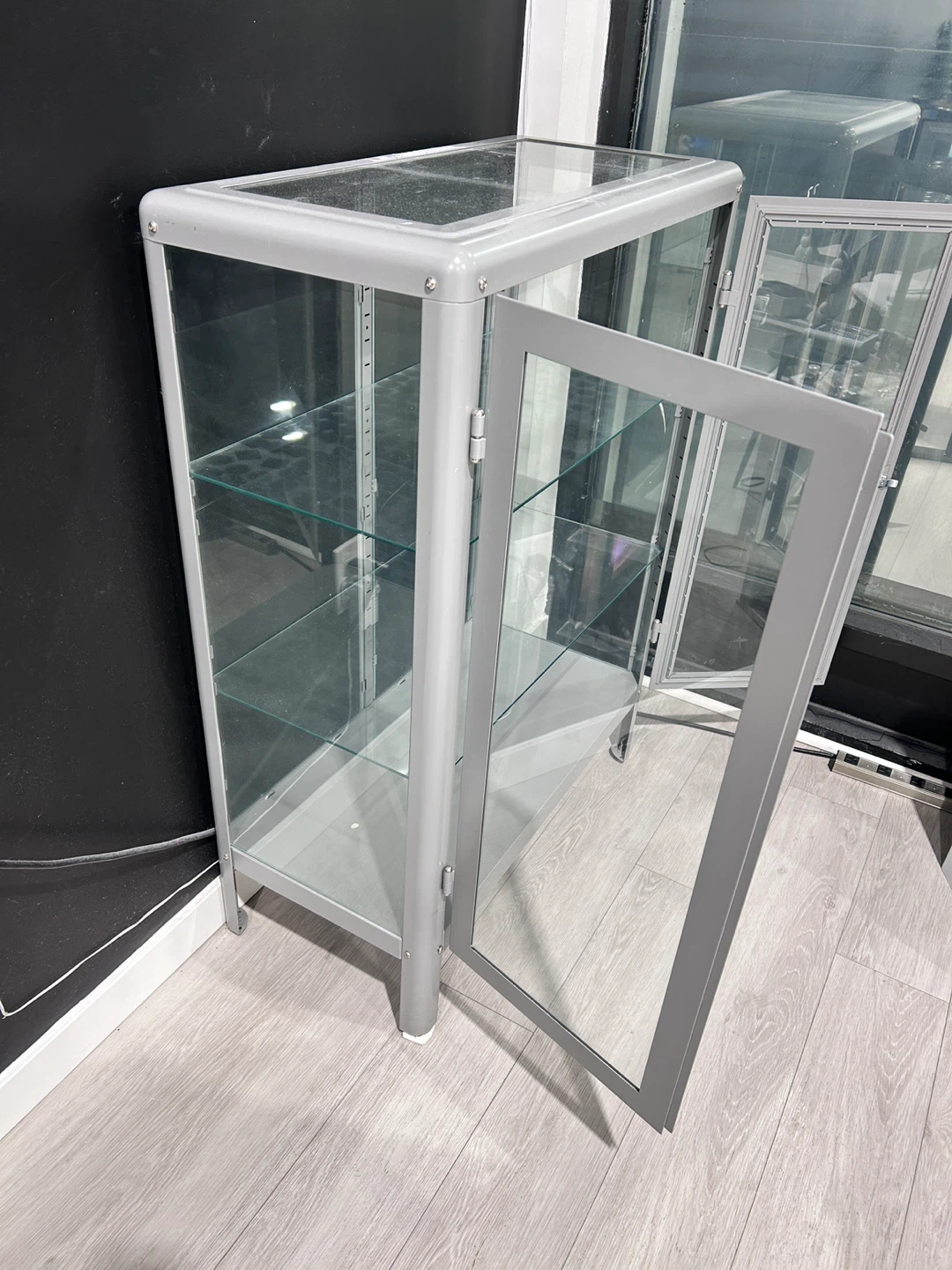 glass cabinet or glass display cabinet - photo 4