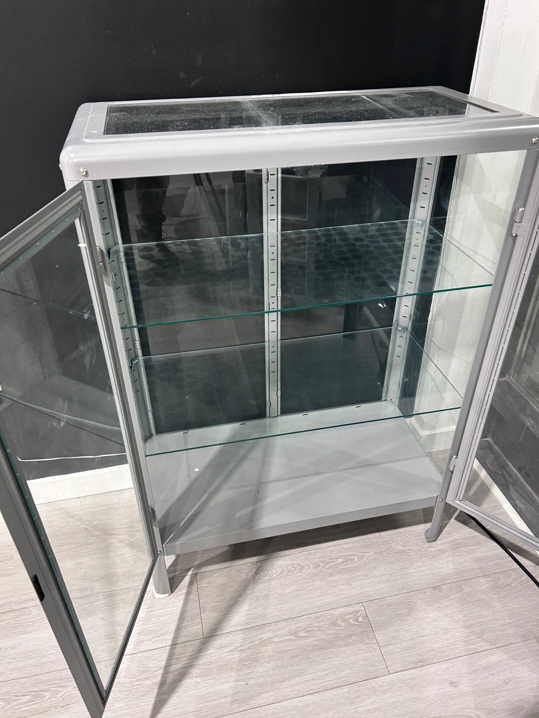 glass cabinet or glass display cabinet - photo 3