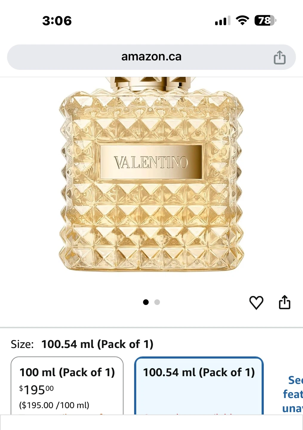 Valentino Donna 100 ml Eau de Parfum for Women - photo 3