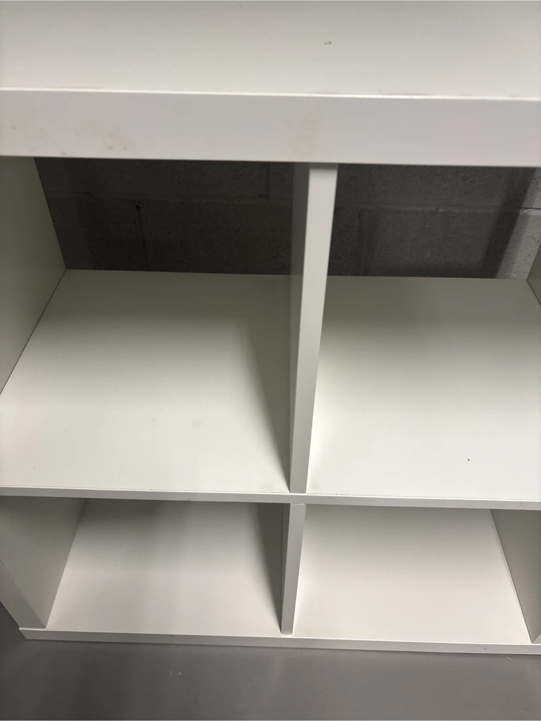 White 4-Cube IKEA callax shelf - photo 3