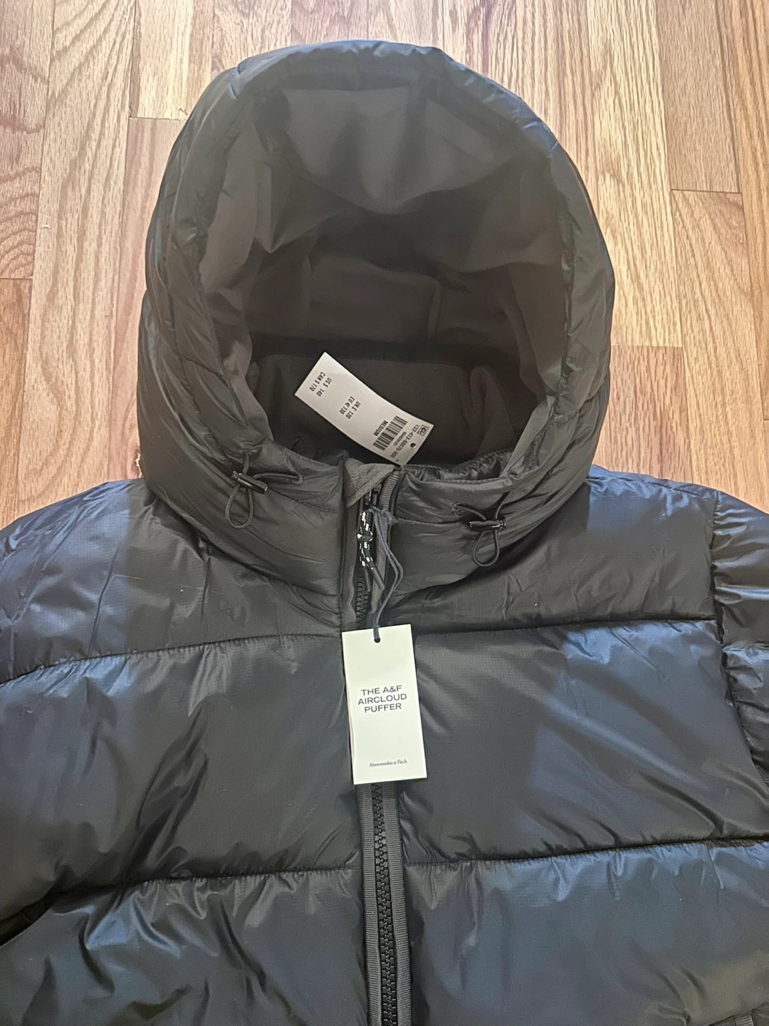 Two Abercrombie & Fitch Aircloud Puffer Jackets