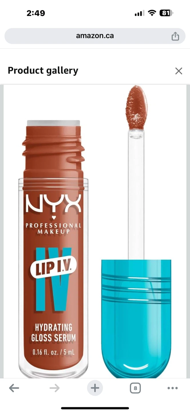 NYX Lip I.V. Hydrating Gloss Serum - photo 2