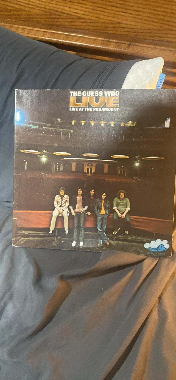 The Guess Who Live at the Paramount Vinyl Record