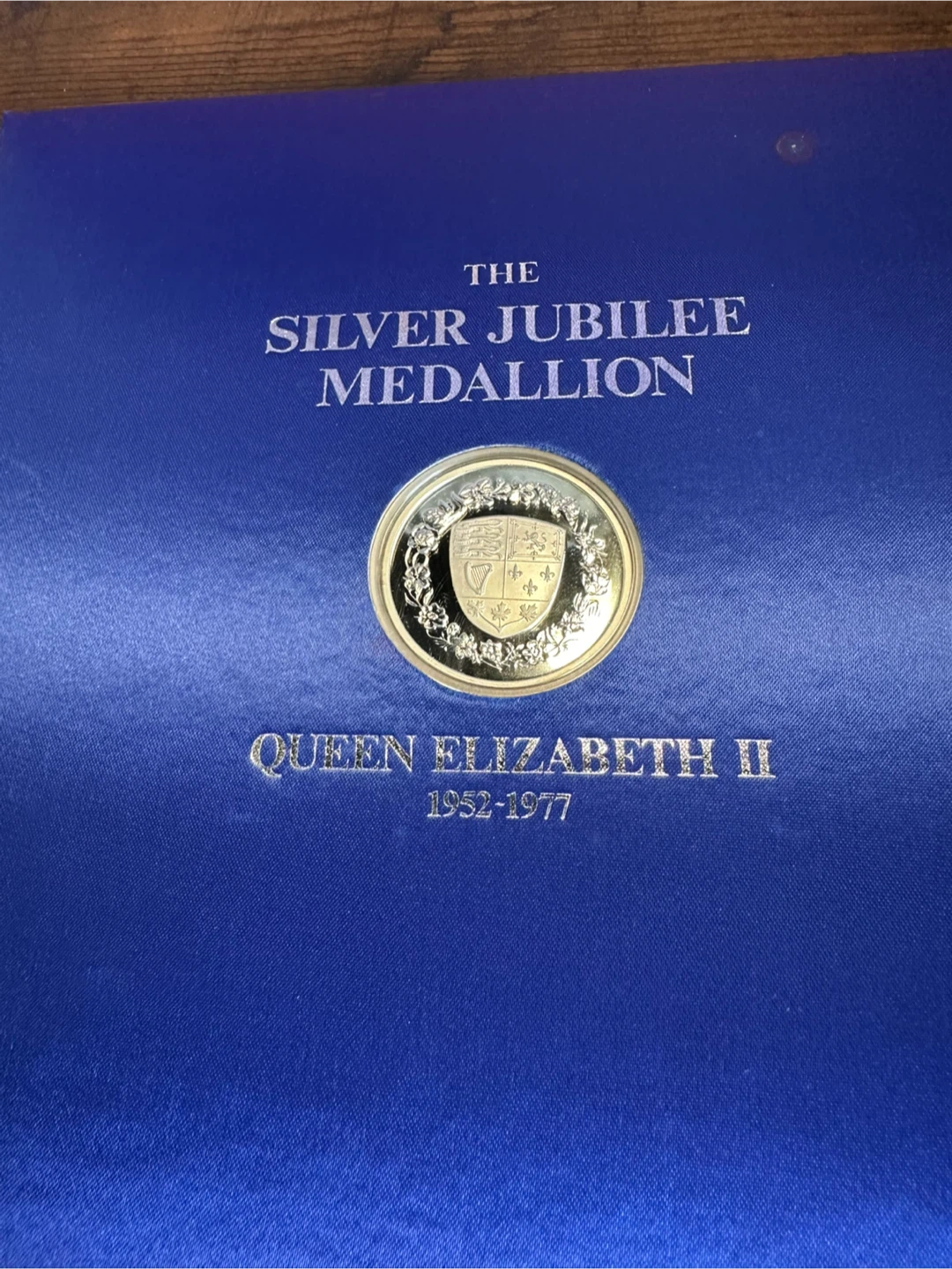 Limited Edition Silver Queen Elizabeth Medallion