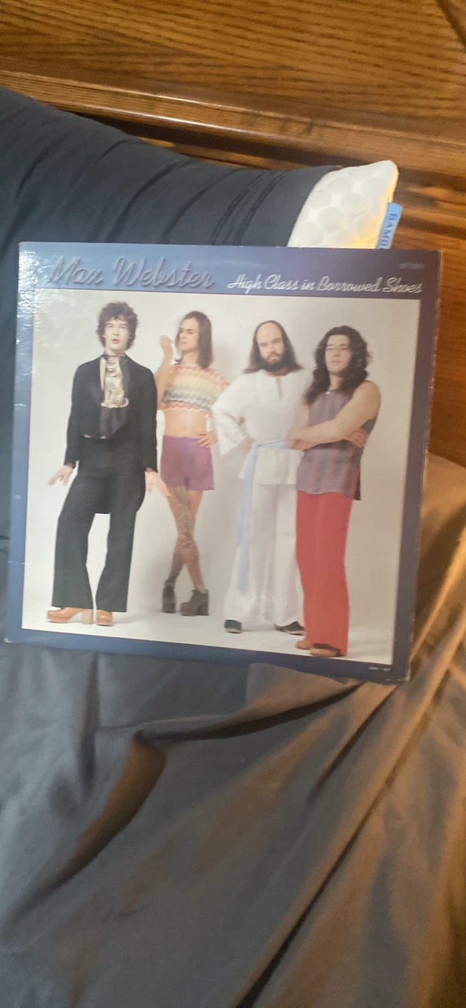 Max Webster High Class in Borrowed Shoes Vinyl Record